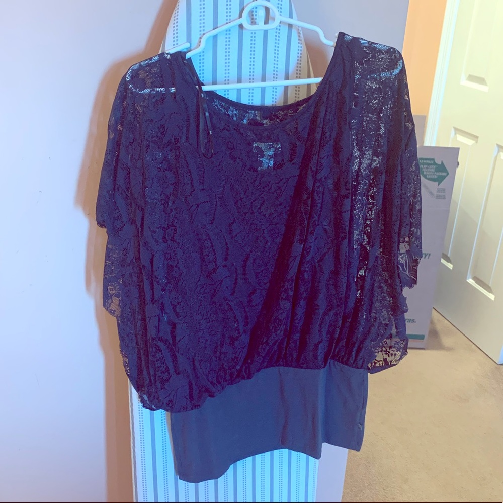 Navy blue dress